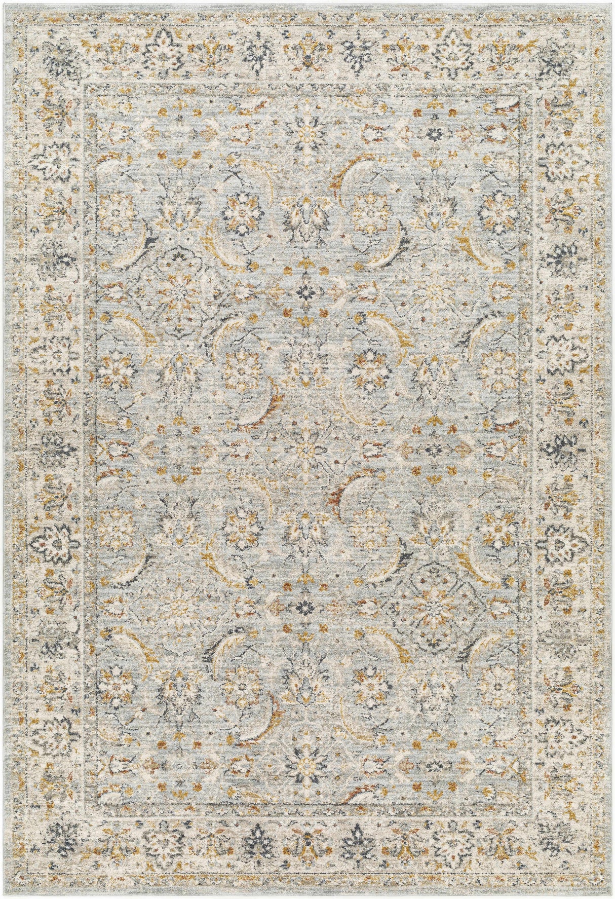 Jeven Blue Area Rug