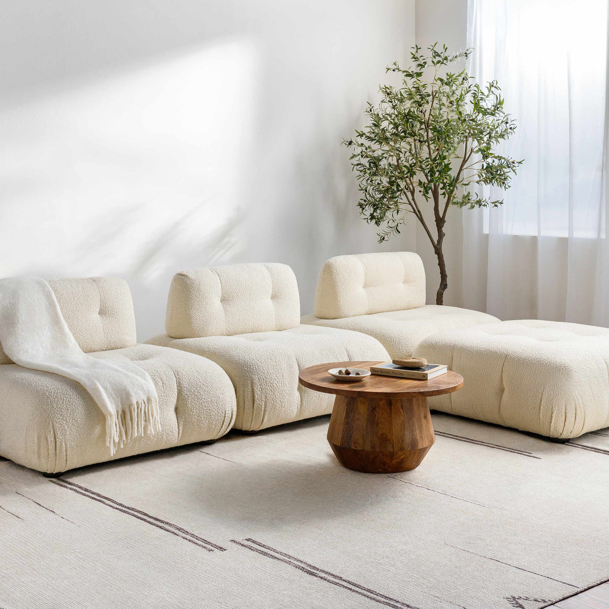 Rivin Beige Rug - Becki Owens x Livabliss