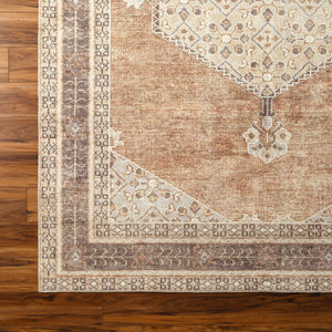 Lila Medallion Tan Area Rug