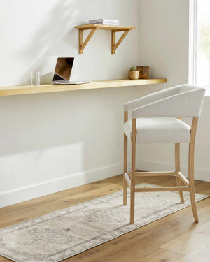 Lila Medallion Brown Area Rug