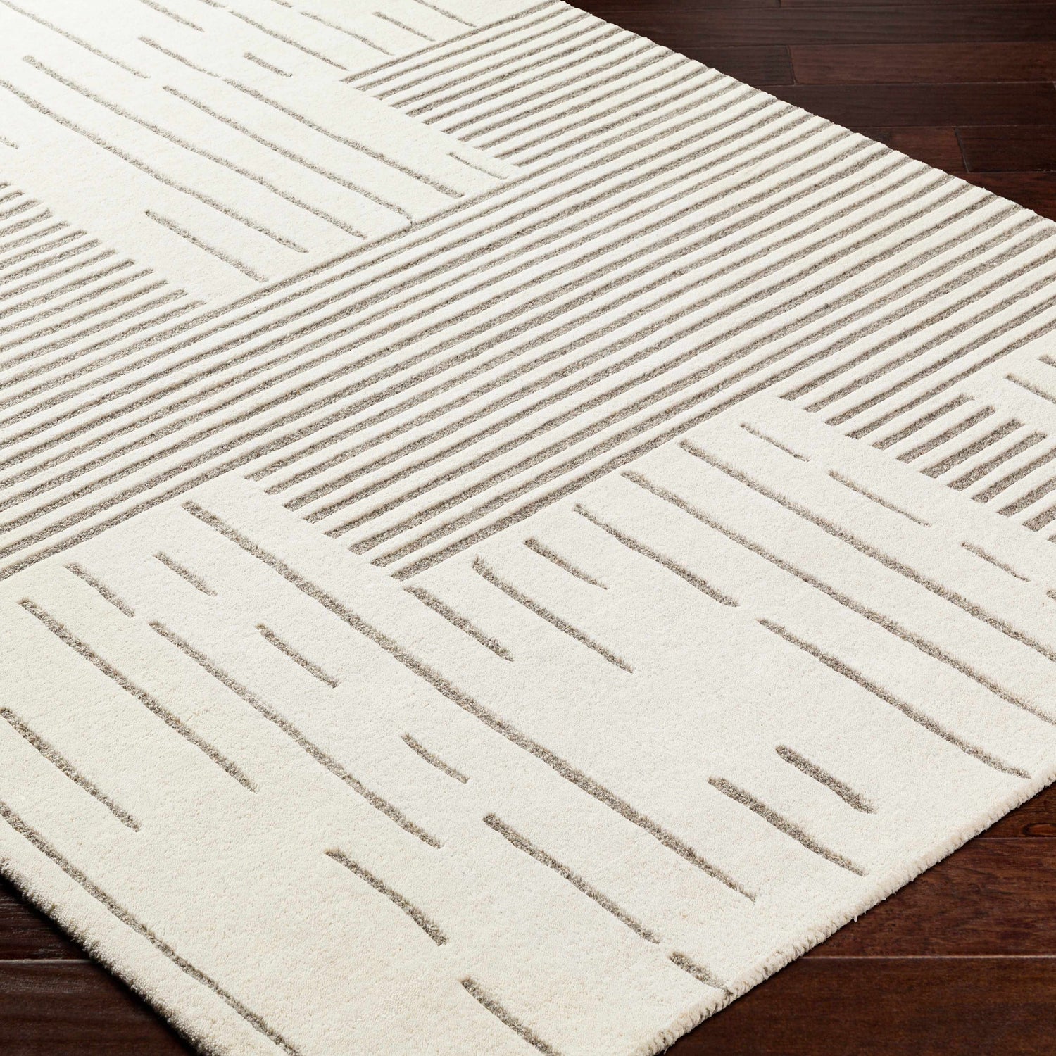 Kira Modern Wool Area Rug
