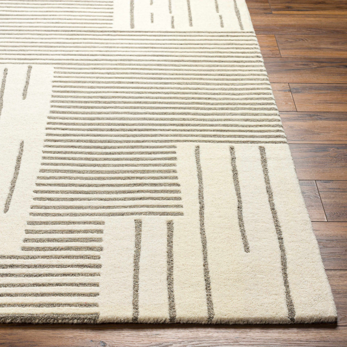 Kira Modern Wool Area Rug