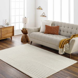 Whan Off White Area Rug - Clearance