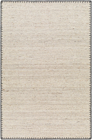 Ayumu Beige Hand Woven Wool Area Rug