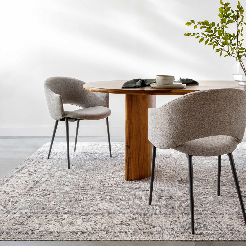 Davina Damask Light Gray - Livabliss x Becki Owens