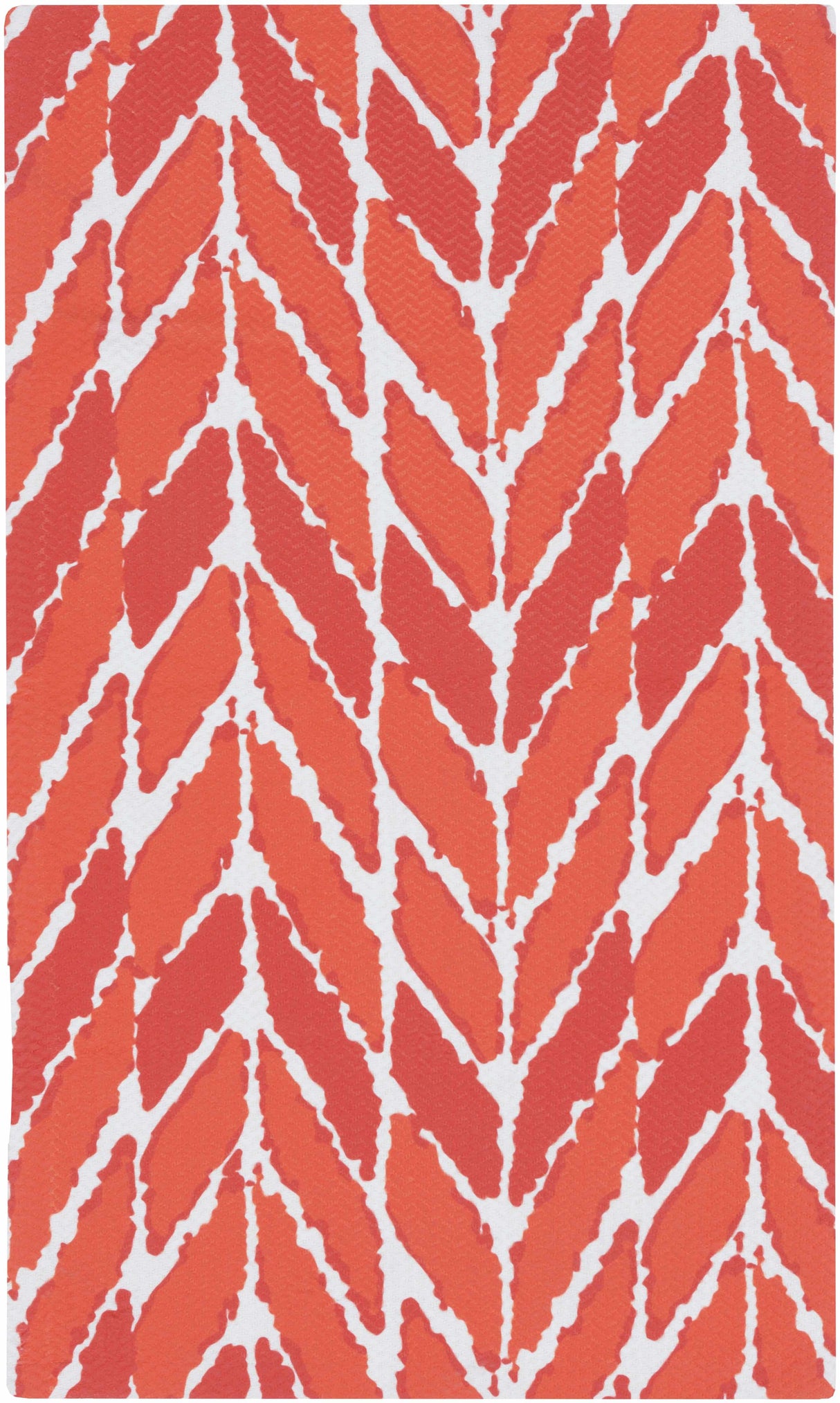Odile Orange Area Rug - Clearance
