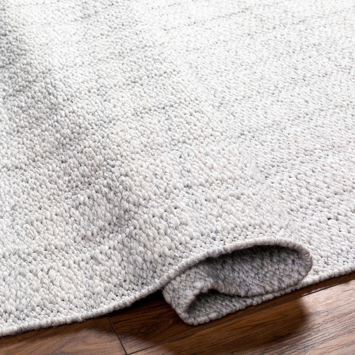 Light Gray Anane Area Rug - Clearance