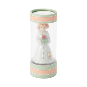 Growing Up Girl Ornament - Brunette Babies 1st