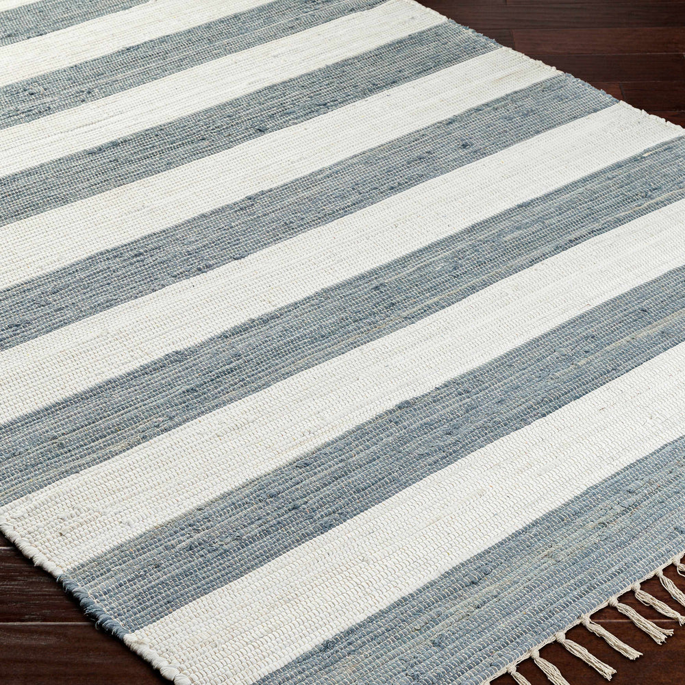 Moby Gray Blue Area Rug - Clearance