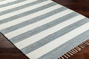 Moby Gray Blue Area Rug - Clearance