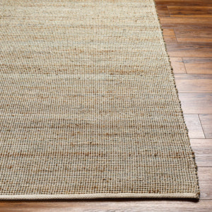 Byrne Beige & Green Jute Rug