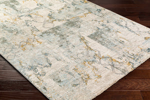 Adlai Textured Rug with Fringes