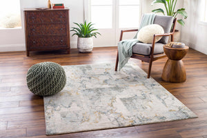 Adlai Textured Rug with Fringes