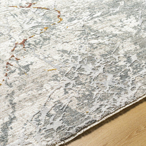 Asena Textured Rug with Fringes