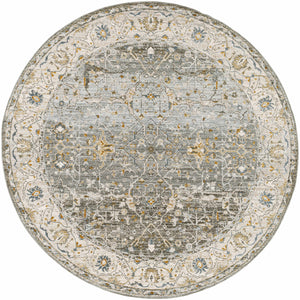 Aviva Teal Textured Rug with Fringes