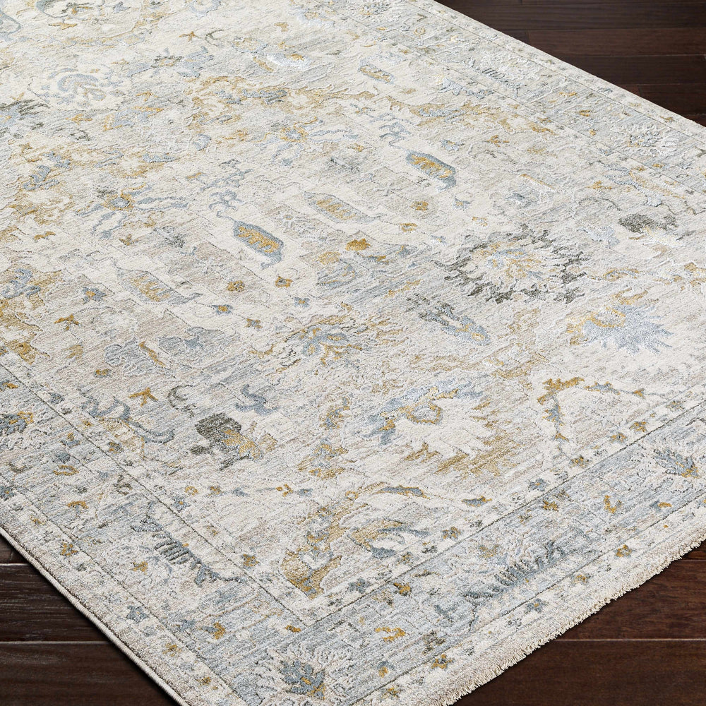 Emile Textured Rug with Fringes