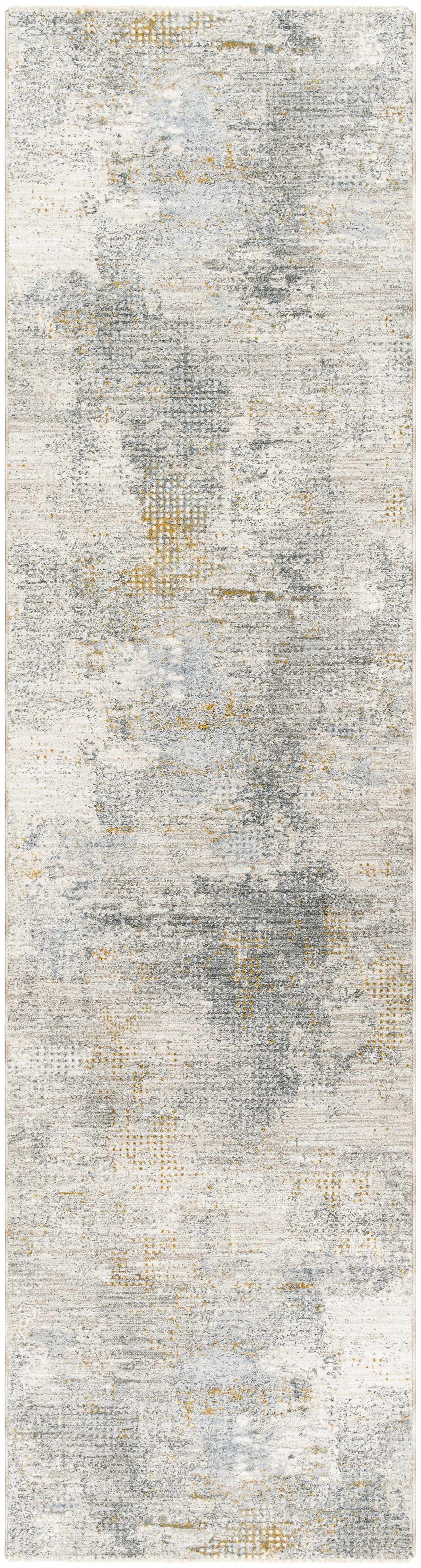 Gryta Textured Rug with Fringes