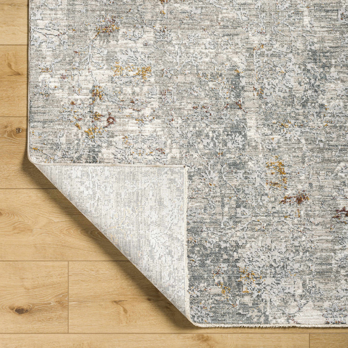 Ifama Textured Rug with Fringes
