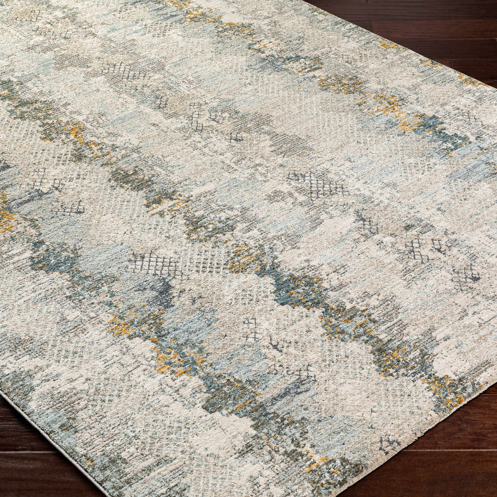 Lalo Textured Rug with Fringes