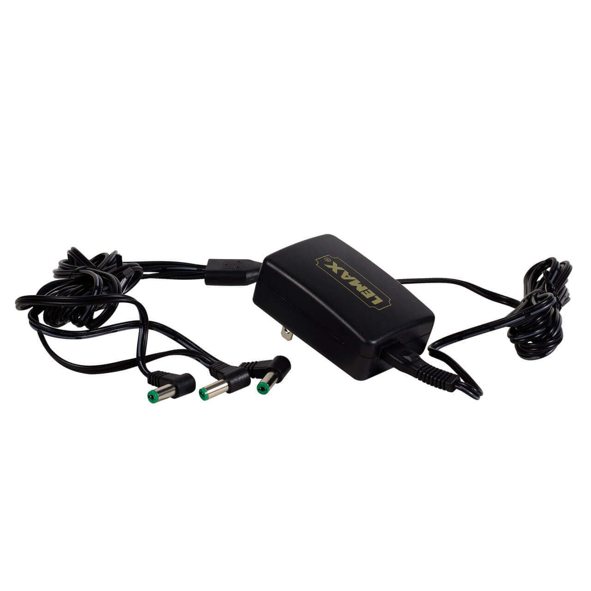 4.5V 3-Output Adapter Black Power Plug