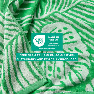 Cotton Velour Beach Towels 2-Pack - Maui Collection