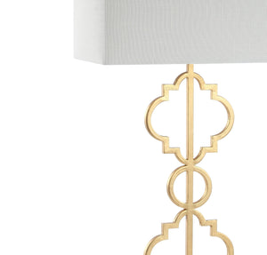 Selina iron ogee trellis modern led table lamp - Tuesday Morning - Table Lamps