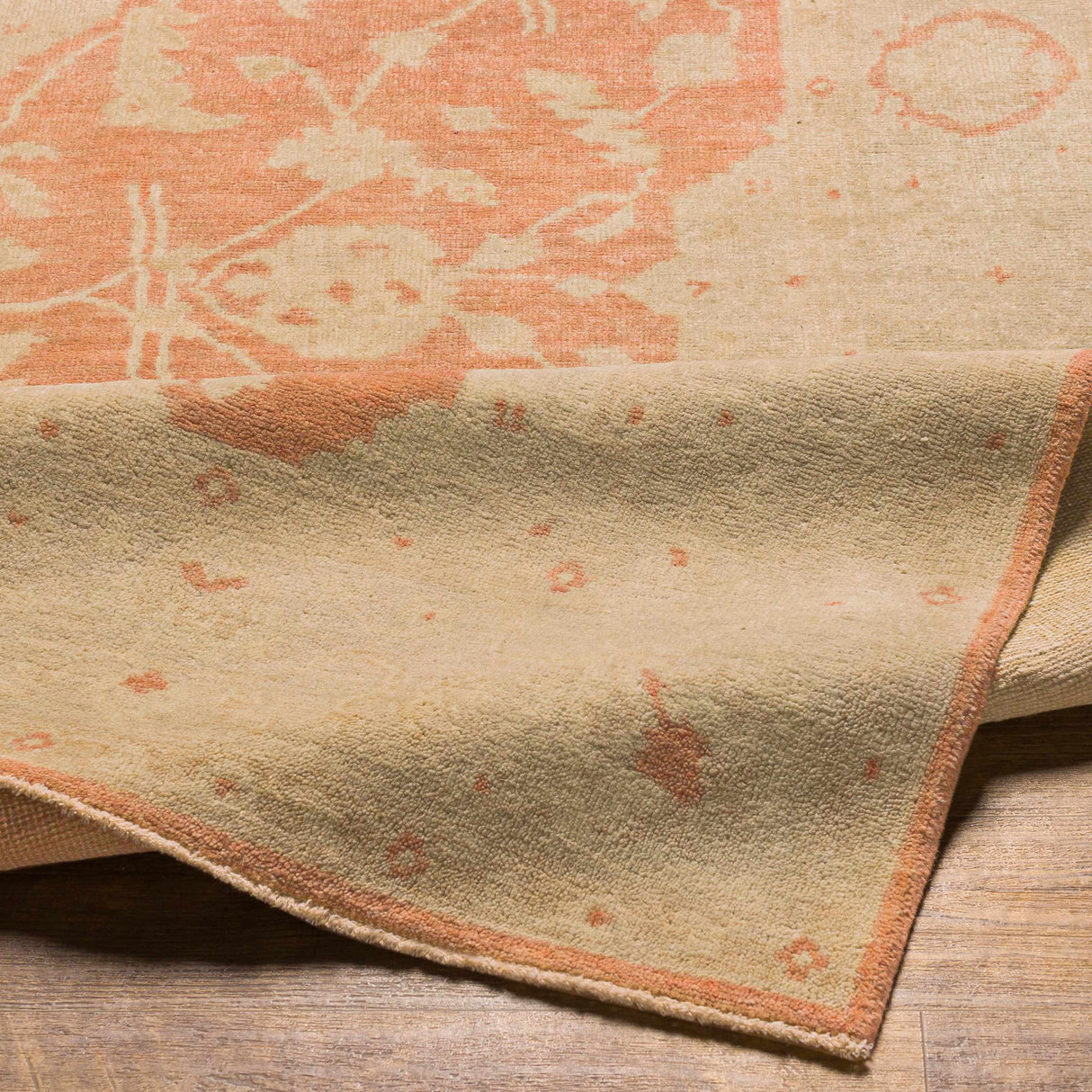 Seney Peach Area Rug - Clearance