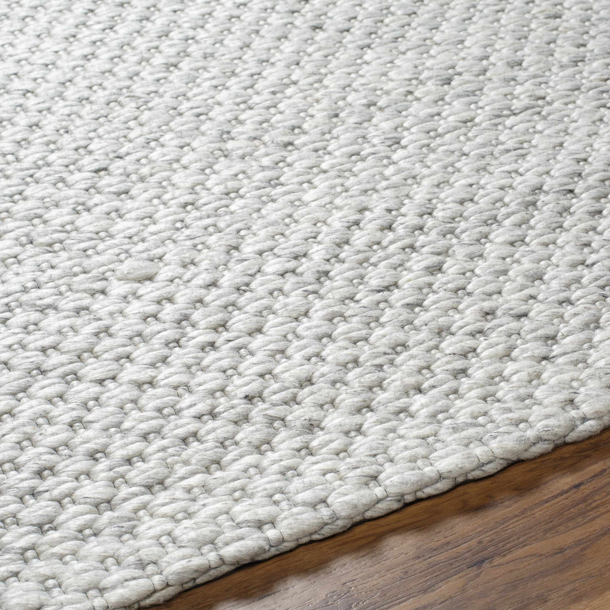 Kassa Gray Hand Woven Area Rug - Clearance