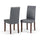 Serendipity Faux Leather Dining Chair, Set of 2 - Dining Chairs