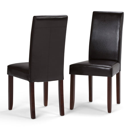 Serendipity Faux Leather Dining Chair, Set of 2 - Dining Chairs