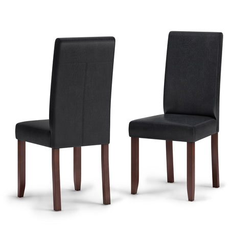 Serendipity Faux Leather Dining Chair, Set of 2 - Dining Chairs