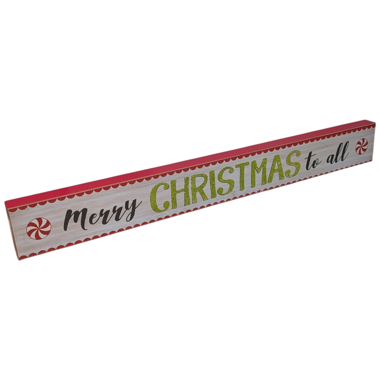Merry Christmas to All - Tabletop Shelf Sitter