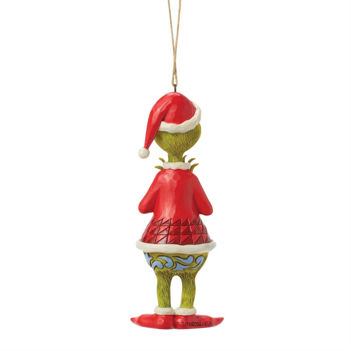 Grinch with Heart Hands Ornament
