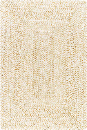 Elkie Cream Jute Area Rug - Clearance