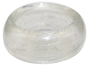 Napkin Ring Glass - Amber
