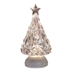 Lighted Rotating Christmas Tree