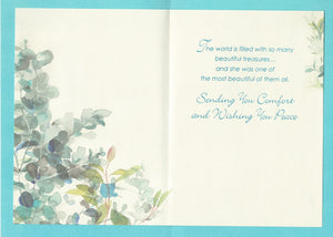 Loved and Remembered Sympathy  Card
