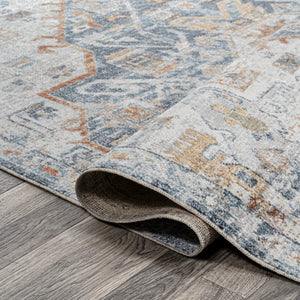 Shaemus Bohemian Medallion Low - Pile Machine - Washable Runner Rug - Tuesday Morning - Runner Rugs