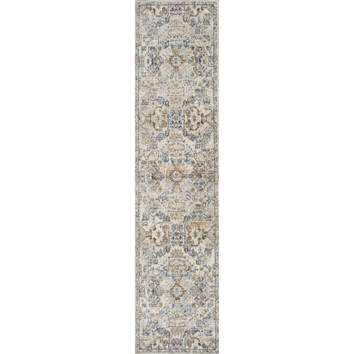 Shaemus Bohemian Medallion Low - Pile Machine - Washable Runner Rug - Tuesday Morning - Runner Rugs