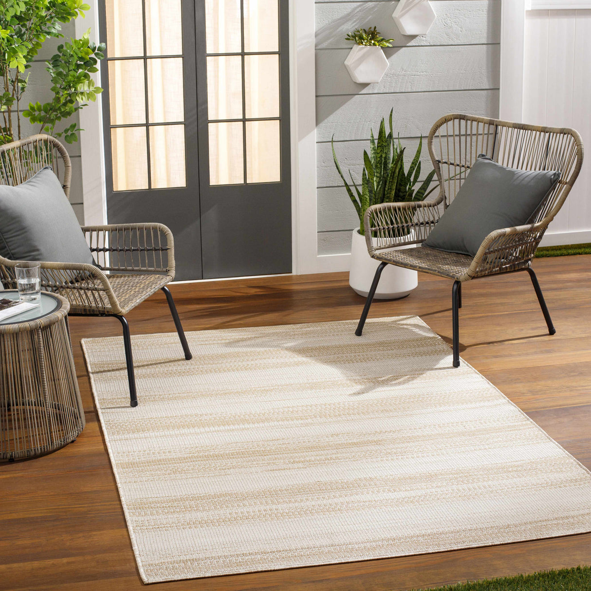 Kris Beige Area Rug - Clearance
