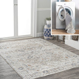 Shaii Global Medallion Low - Pile Machine - Washable Area Rug - Tuesday Morning - Area Rugs