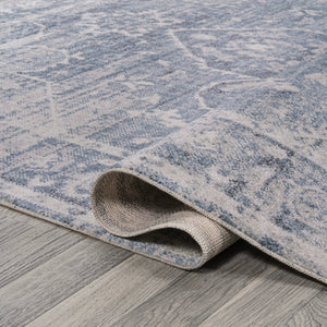 Shaii Global Medallion Low - Pile Machine - Washable Runner Rug - Tuesday Morning - Runner Rugs