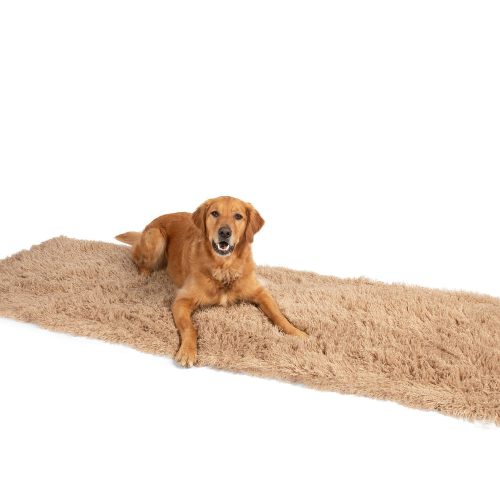 PupProtector™ Luxe Waterproof Bed Runner - Plush Sheep Tan