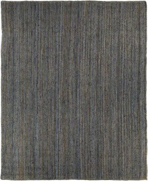 Shipshewana Dark Blue Jute Rug - Clearance