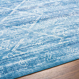 Blake Arctic Sky Washable Area Rug - Clearance