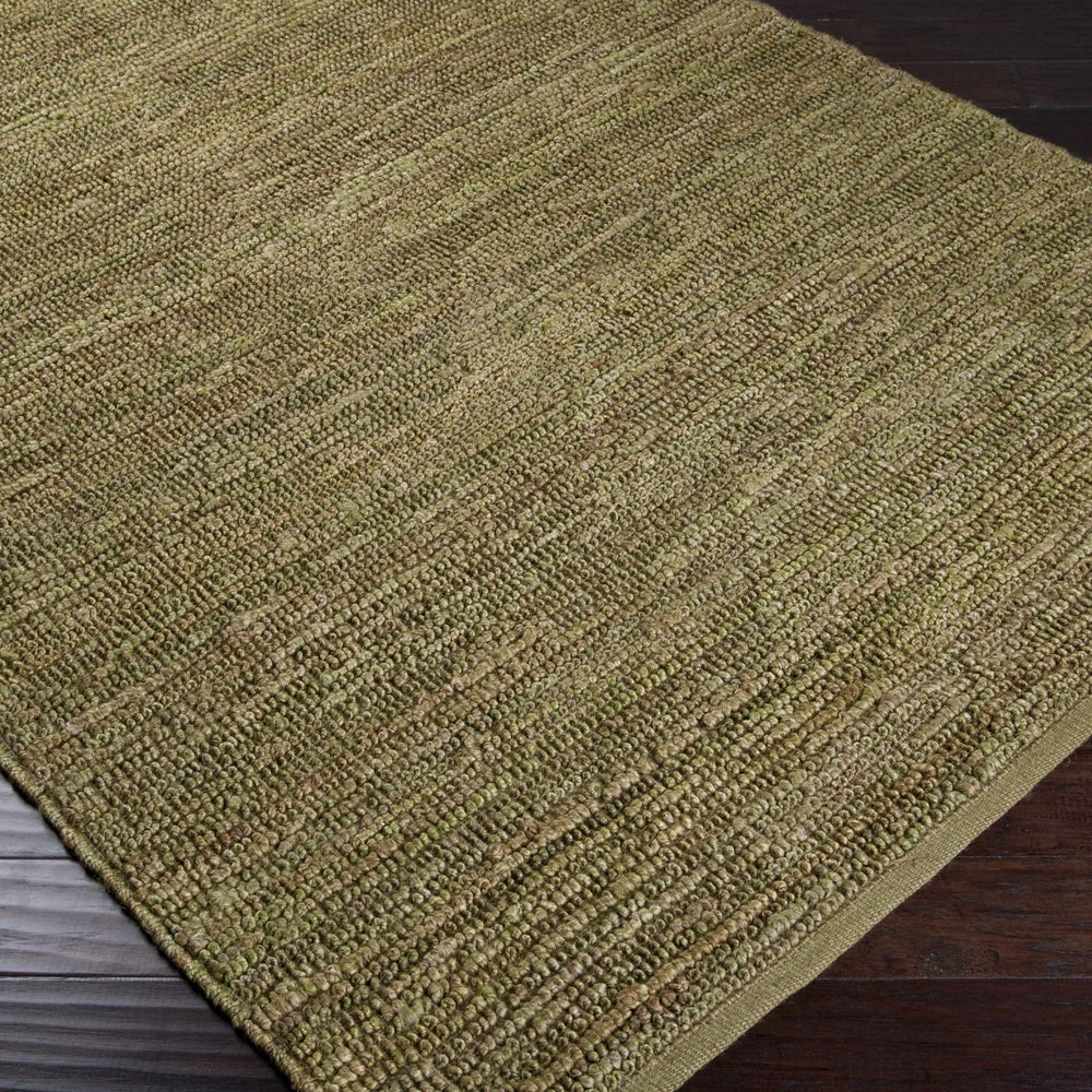 Glover Olive Braided Jute Carpet - Clearance