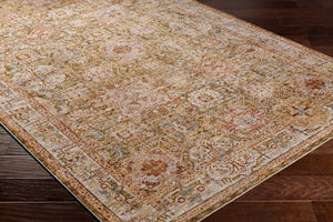 Ange Tan Rich Textured Traditional Rug