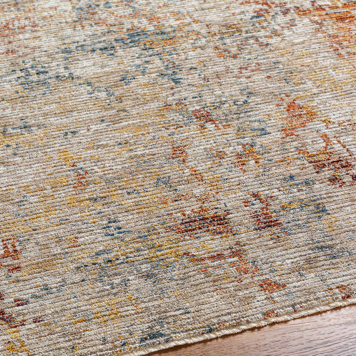 Chas Tan Rich Textured Traditional Rug
