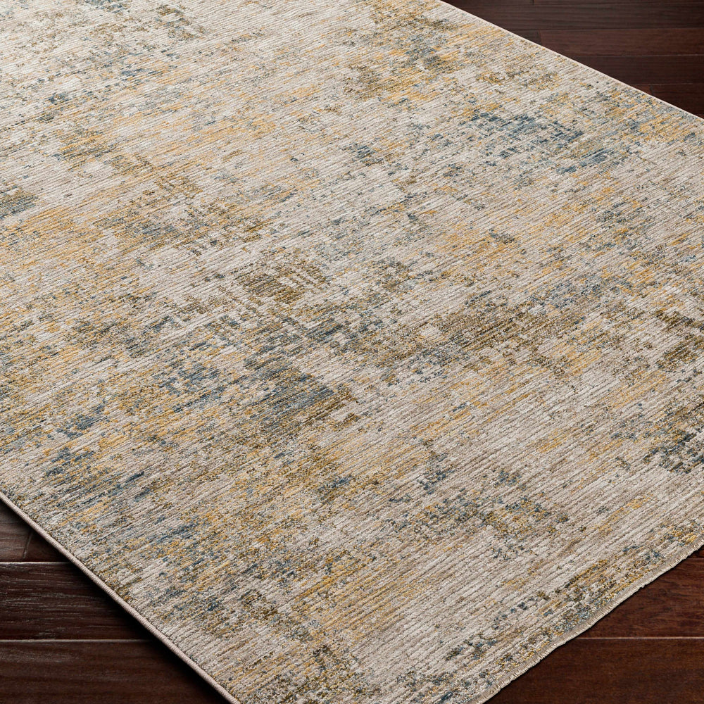 Chas Beige Rich Textured Traditional Rug