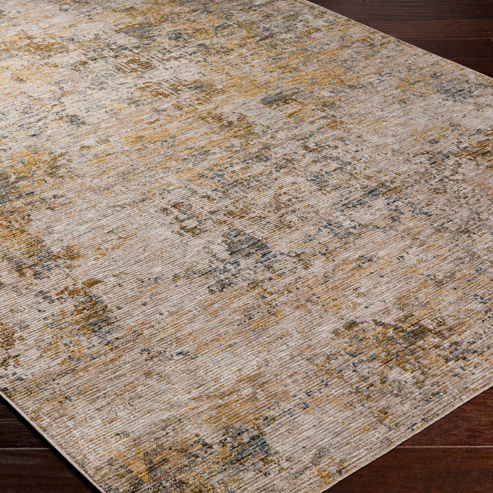 Chas Beige Rich Textured Traditional Rug